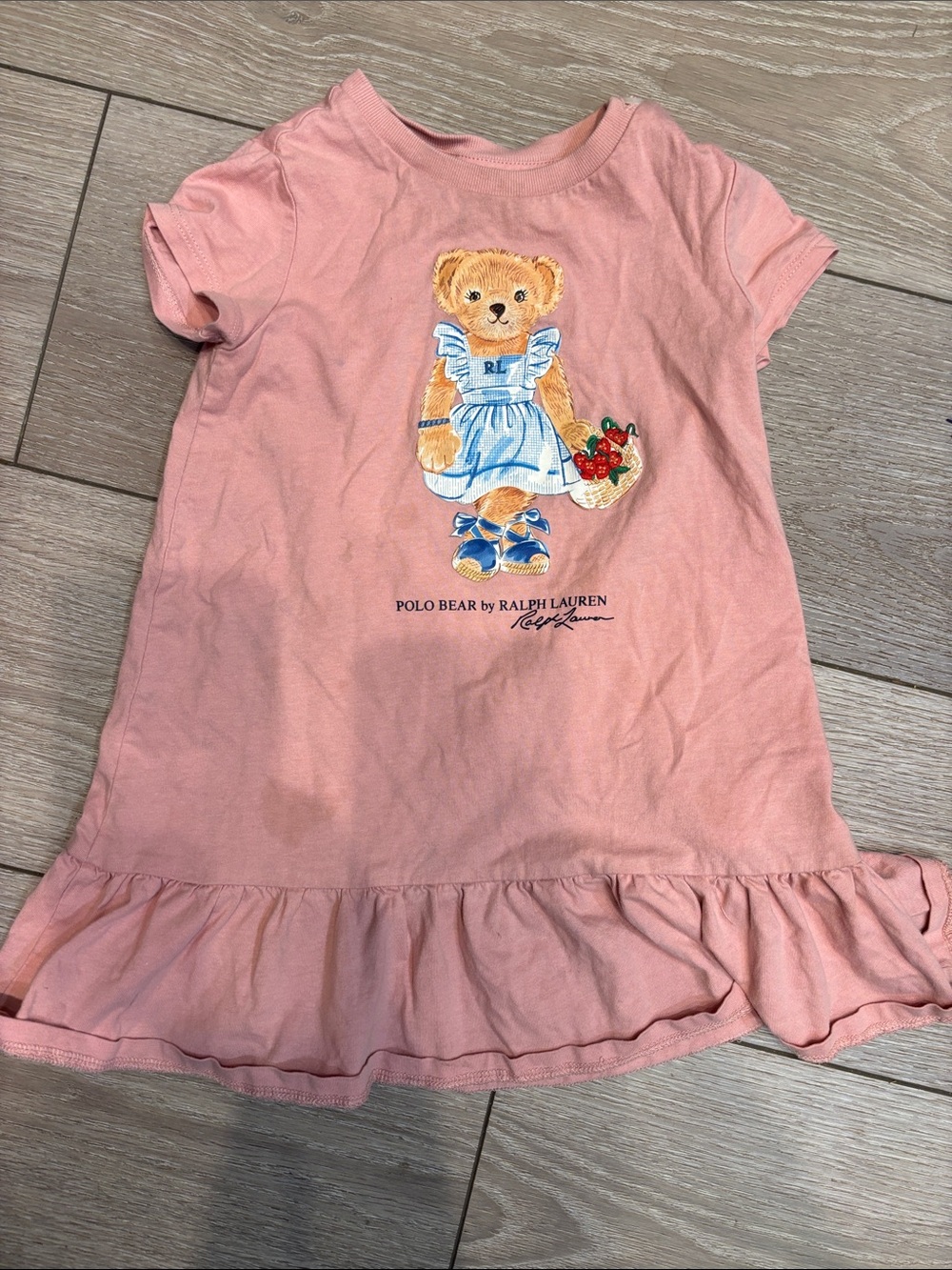 Ralph Lauren Polo Bear dress 24mo